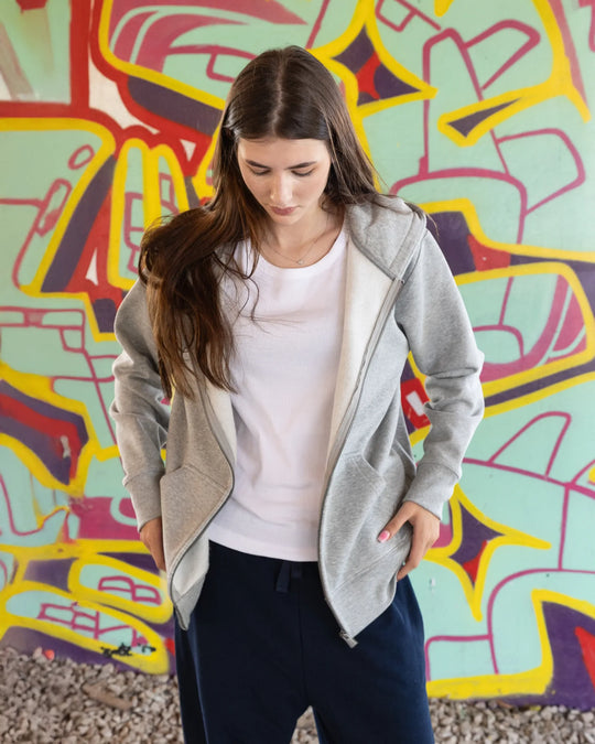 Bluza rozpinana z kapturem