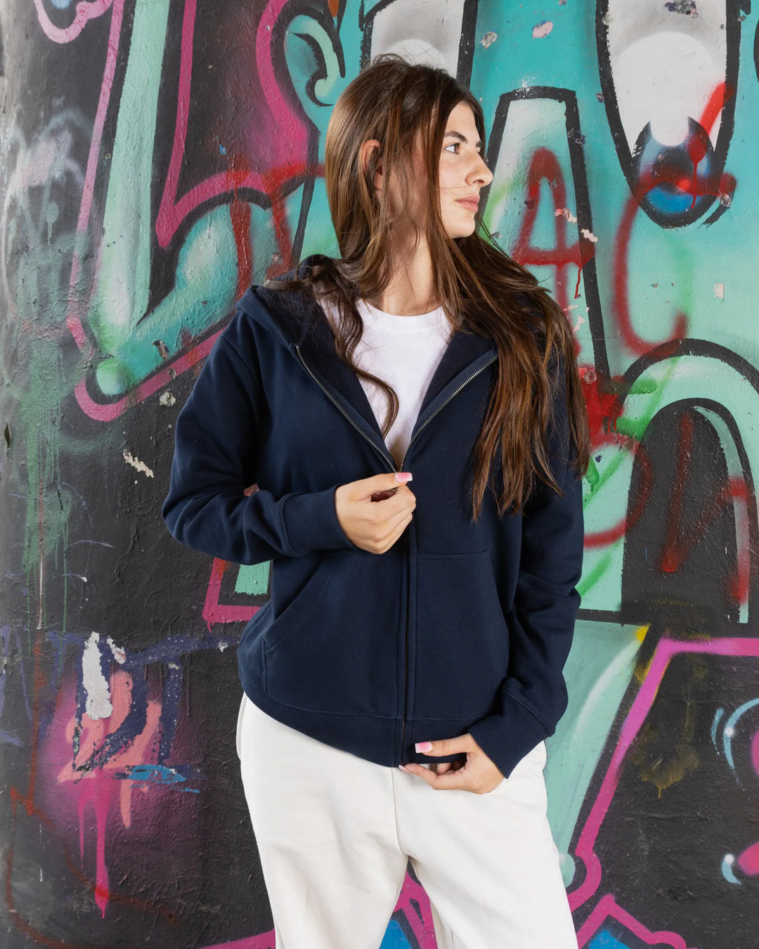 Bluza rozpinana z kapturem