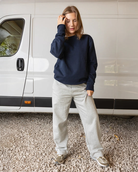 Spodnie dresowe z prostą nogawką