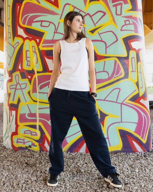 Spodnie dresowe z prostą nogawką